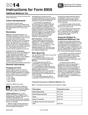 Instructions for Form 8959