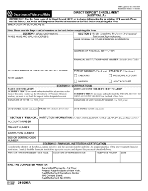 Direct Deposit Enrollment Form
