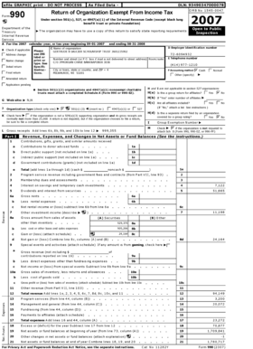 Form 990 Return of Organization Exempt From Income Tax