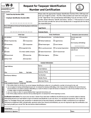 Virginia Substitute W-9 Form