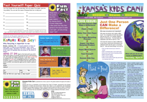 Kansas Kids Can Paper Quiz