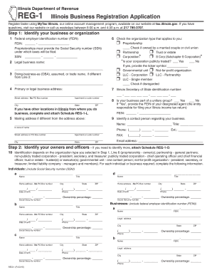 Illinois Business Registration Application