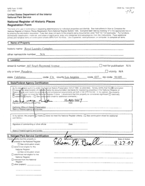 National Register of Historic Places Registration Form