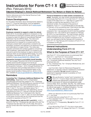 Adjusted Employer's Annual Railroad Retirement Tax Return or Claim for Refund