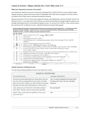 IRS Form 1040 Income Guide