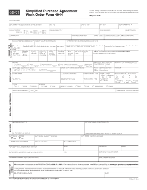 Simplified Purchase Agreement Form 4044