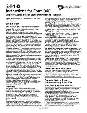 Instructions for Form 940