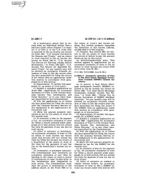 IRS Form 7004 Automatic Extension