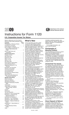Instructions for Form 1120