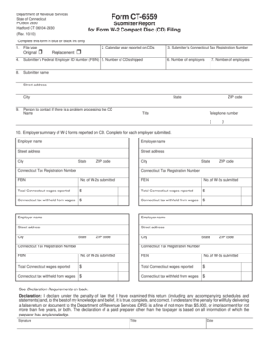 Connecticut Form CT-6559