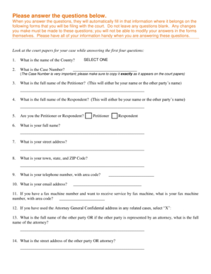 Indiana Court Continuance Request Form