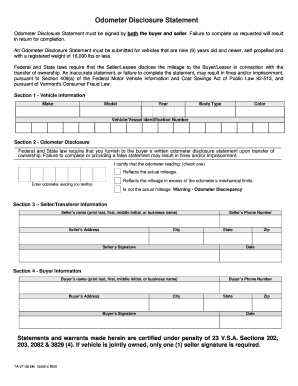 Vermont Title and Tax Application