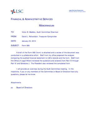 Form 990 Tax Return Instructions
