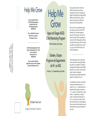ASQ Child Monitoring Program Consent Form