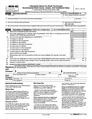 Form 8038-GC