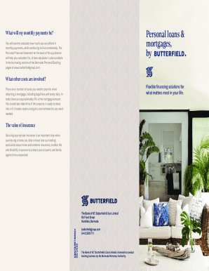 Personal Loans, Unsecured, Fixed RateTD Bank Fit Loan