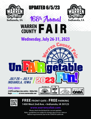 168th Warren County Free Fair