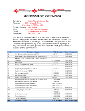 Keats Manufacturing - Email Format