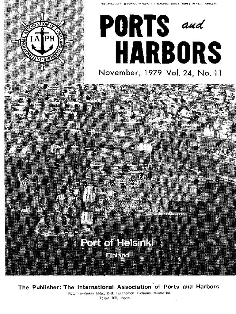 Fillable Online Port and Harbour Act English Japanese Law
