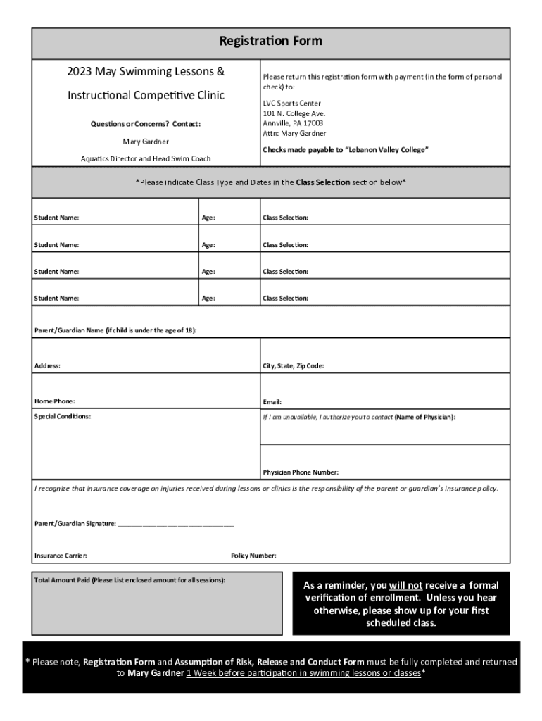 Fillable Online Fillable Online lvc Sports Center lvc Fax Email Print