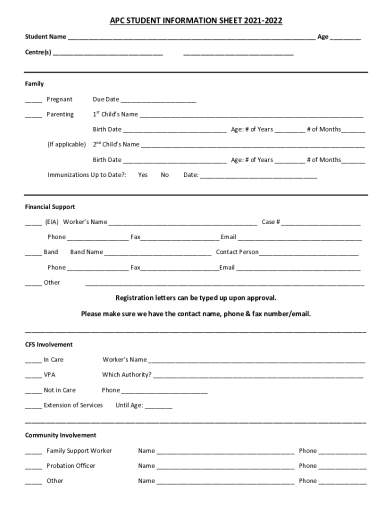 Fillable Online UCO Student Information Sheet and Syllabus Attachment