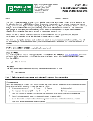 Fillable Online My Parkland Edu - Fill Online, Printable, Fillable ...