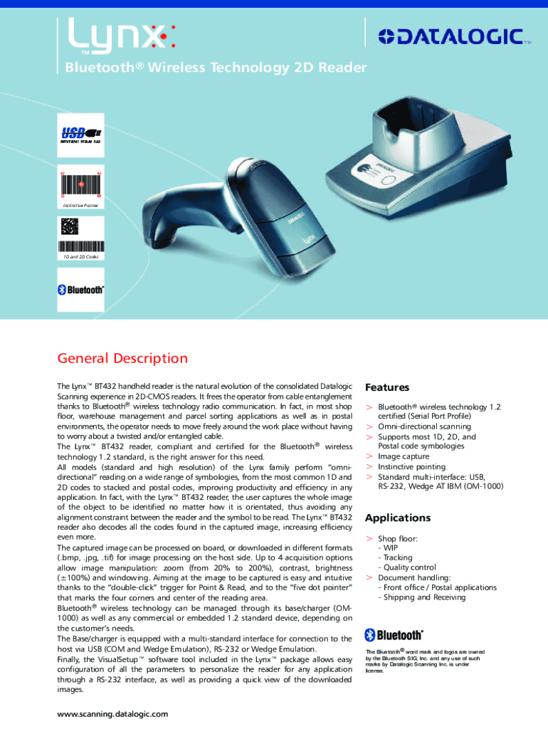 Fillable Online Gryphon I GFS4400 2D Data Collection Device Fax Email