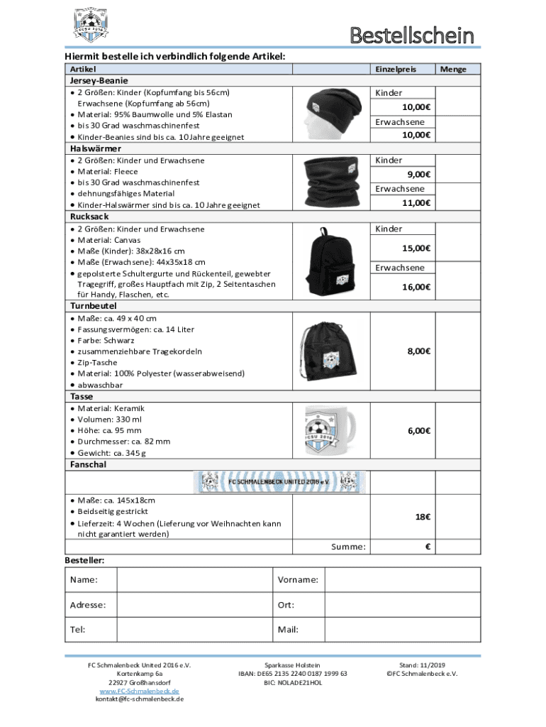 Form preview