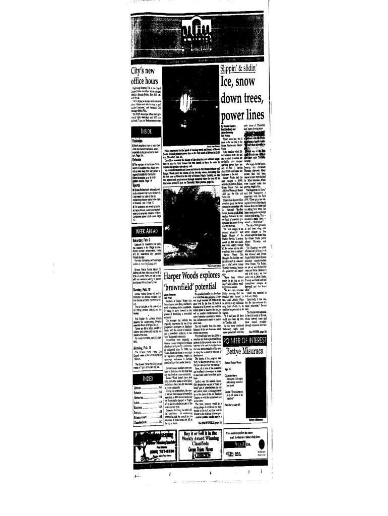 Fillable Online digitize gp lib mi Extended Community Center Hours for