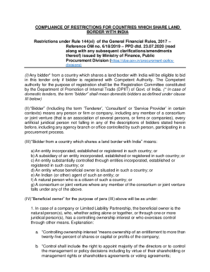 Fillable Online Restrictions under Rule 144 xi of the General Financial ...