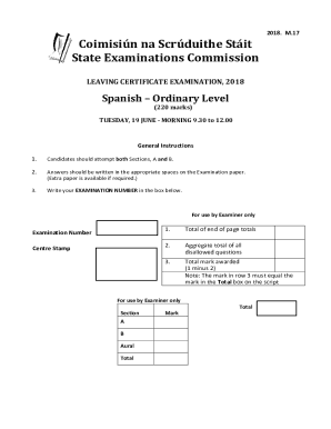 Spanish Ordinary Level