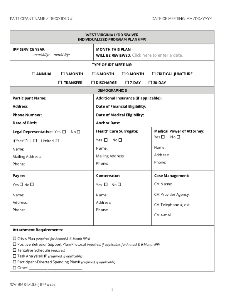Fillable Online dhhr wv The number of participants and the number of