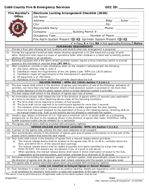 Fillable Online Cobb County Fire Department (cobbcountyfire) Fax Email ...