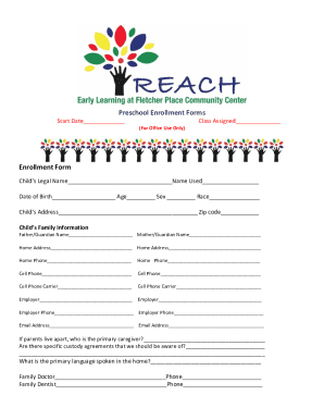 2023-24 CCS Enrollment Form - Elementary