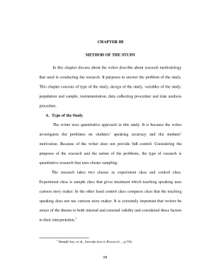 Dissertation Chapter 3 Sample