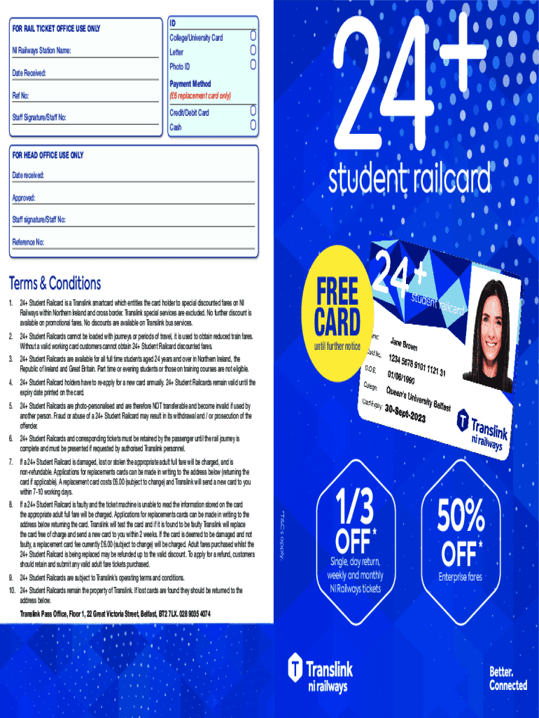 Fillable Online What does it mean to validate a rail ticket or a rail