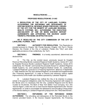 Bonds IssuedCity of Lakeland