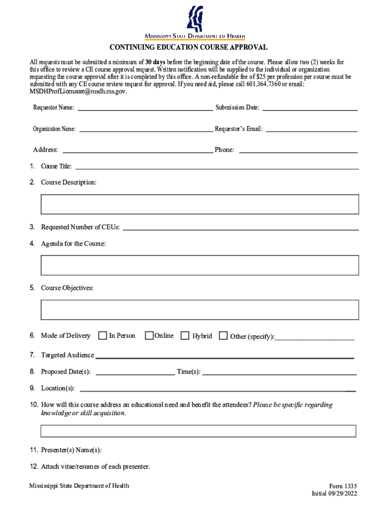 Form preview