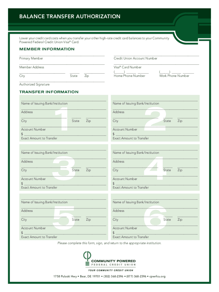 Fillable Online Everything You Need To Know About Balance Transfer Fees
