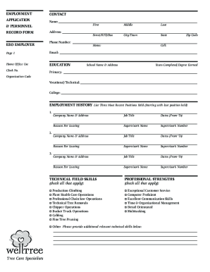 Fillable Online Employee Contract Template Fax Email Print - pdfFiller
