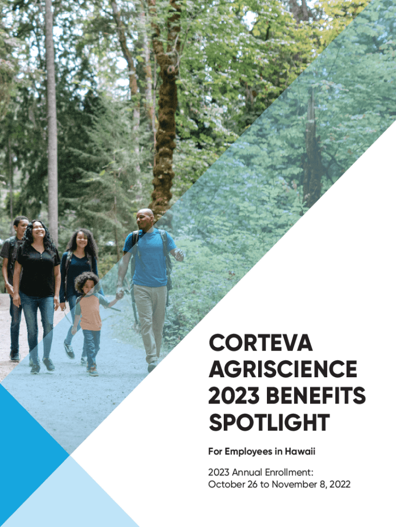 Fillable Online Corteva Agriscience Employee Benefits and Perks Fax