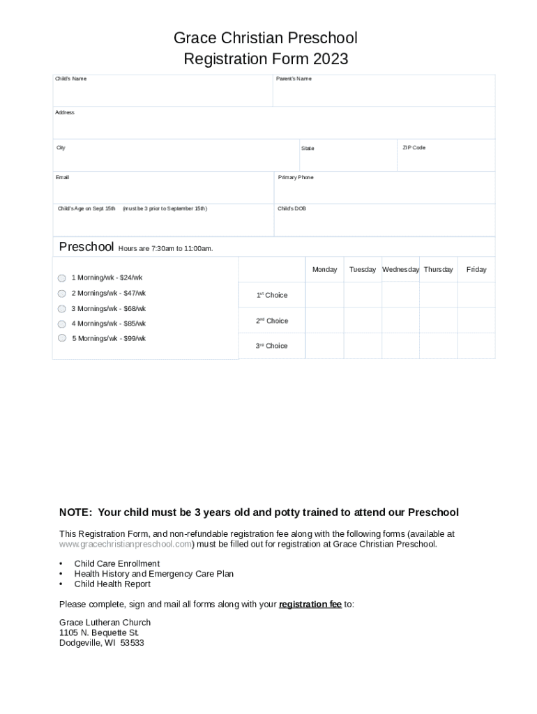 Form preview