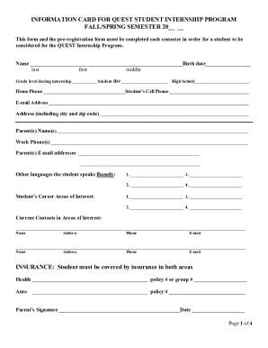Form preview