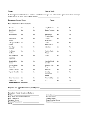 Form preview