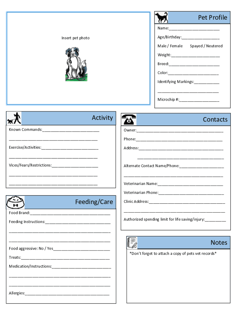 Fillable Online Bringing a Dog into the United States Fax Email Print