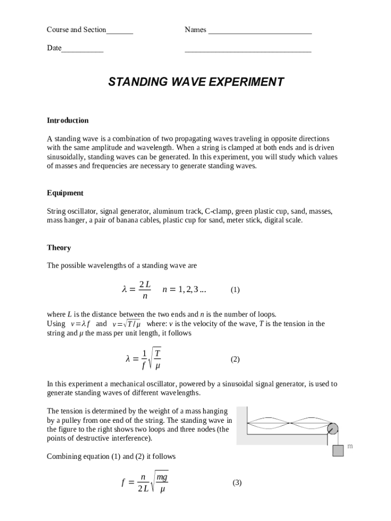 Fillable Online Interference When waves meet 238. Fill in the