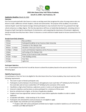 Elizabeth Gong attends John Deere Drive Your Future ...