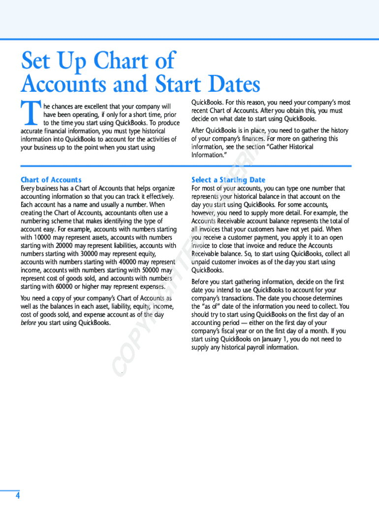 Fillable online add to or edit the chart of accounts quickbooks