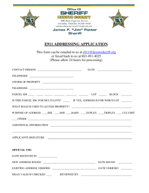 E-911 Mapping - Union County Sheriff Office Lake Butler Florida