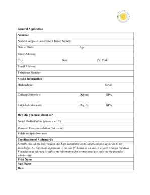 Fully Bloomed Scholarship presented by Omega Phi Beta ...